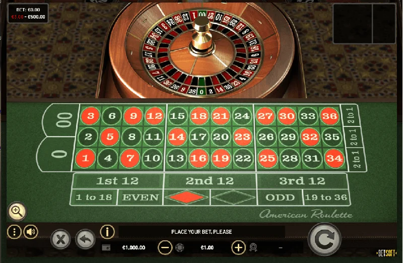 American Roulette skjámynd