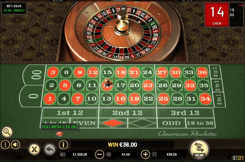 American Roulette skjámynd
