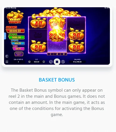 Skjáskot af Basket Bounty
