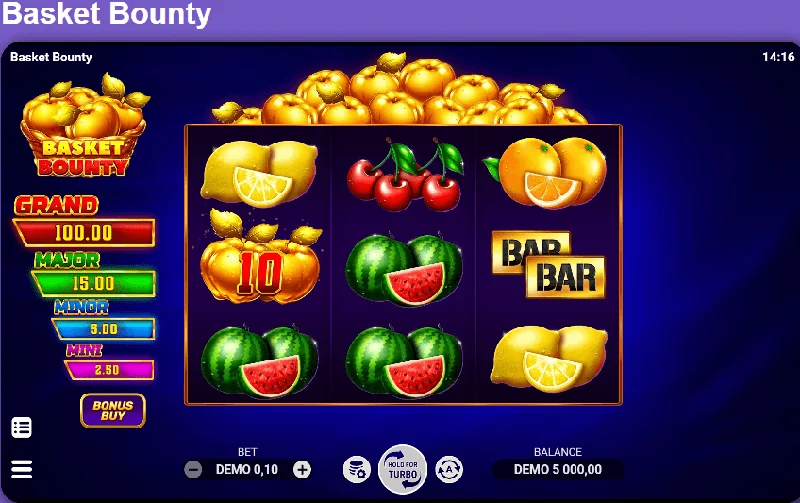 Basket Bounty skjámynd