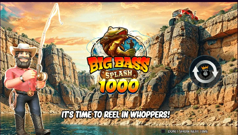 Big Bass Splash 1000 skjámynd