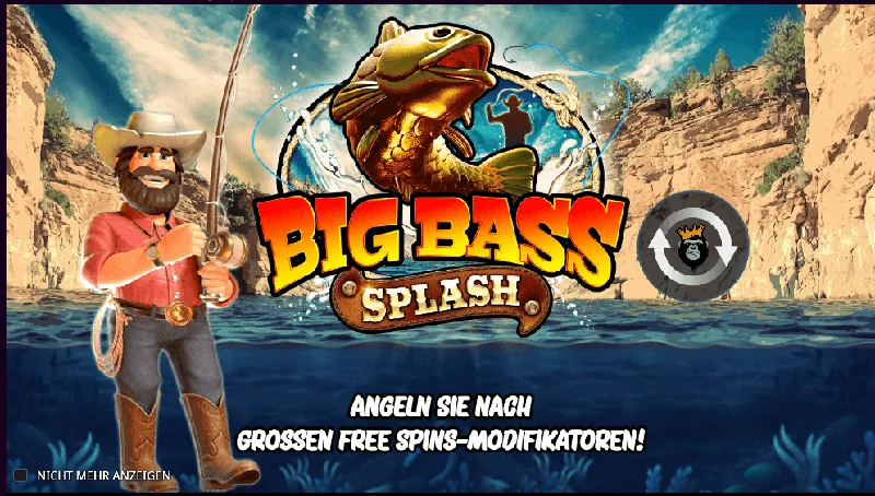 Big Bass Splash skjámynd