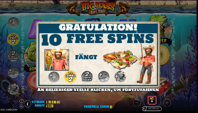 Big Bass Splash skjámynd