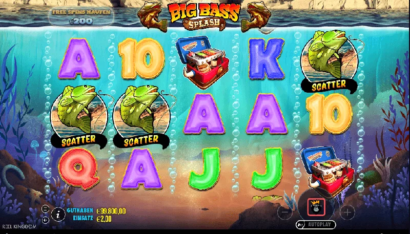 Big Bass Splash skjámynd