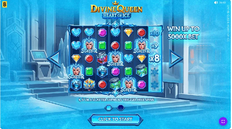 Divine Queen Heart of Ice skjámynd