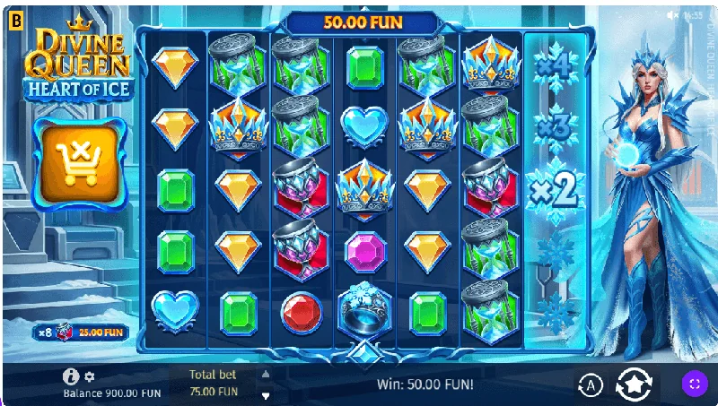 Divine Queen Heart of Ice skjámynd