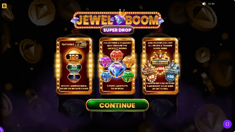 Jewel Boom Super Drop skjámynd