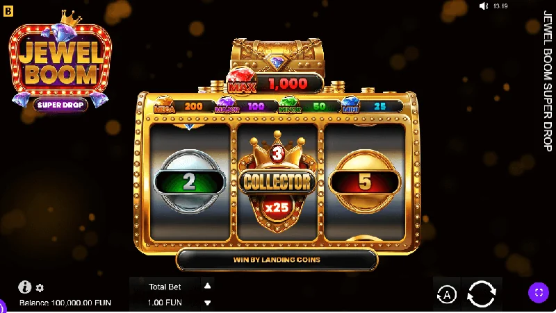 Jewel Boom Super Drop skjámynd