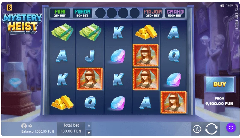 Mystery Heist skjámynd