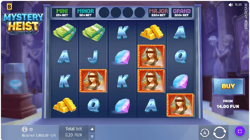 Mystery Heist skjámynd