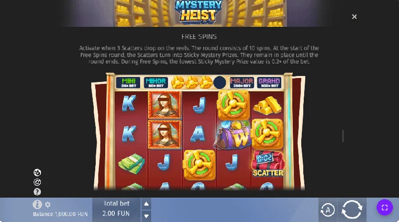 Mystery Heist skjámynd