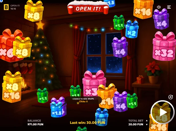 Open it! Skjámynd