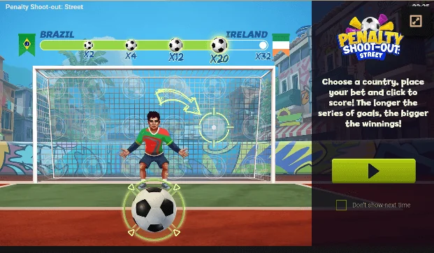 Penalty Shoot-Out skjámynd