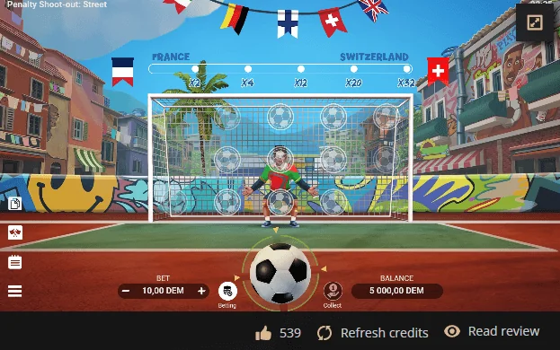 Penalty Shoot-Out skjámynd