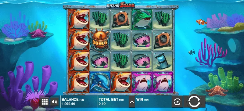 Razor Shark skjámynd