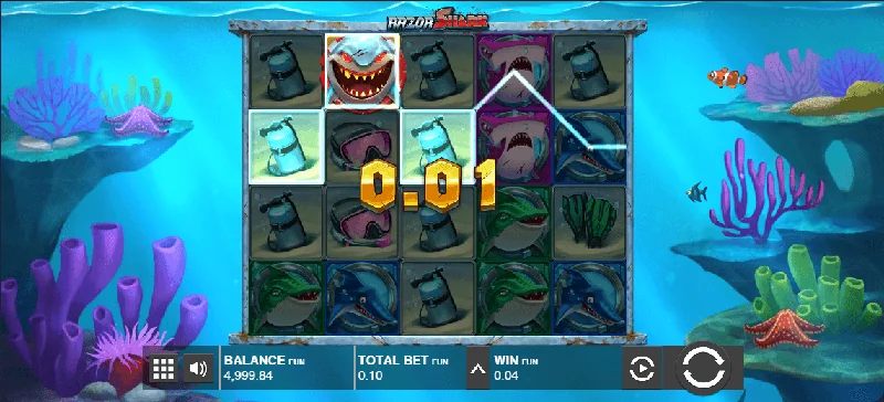 Razor Shark skjámynd
