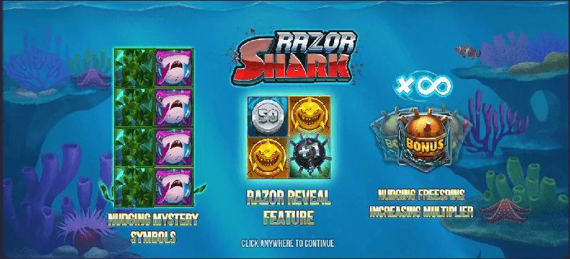 Razor Shark skjámynd