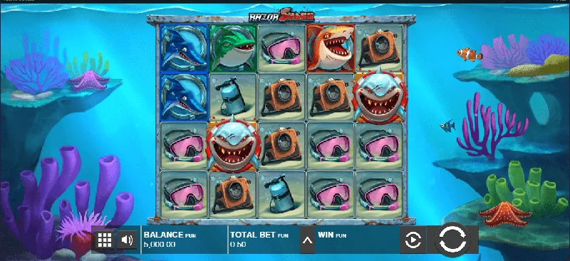 Razor Shark skjámynd
