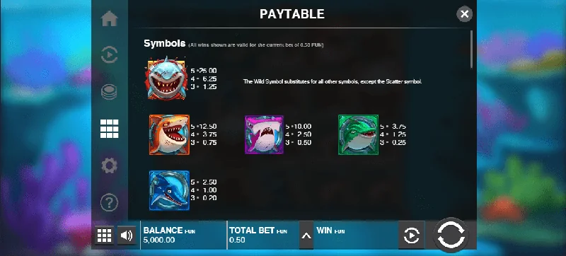 Razor Shark skjámynd
