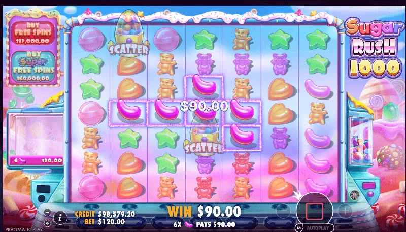 Sugar Rush 1000 skjámynd