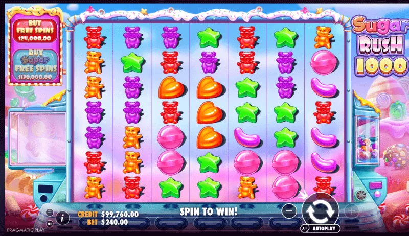 Sugar Rush 1000 skjámynd