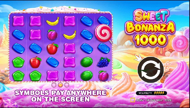 Sweet Bonanza 1000 skjámynd