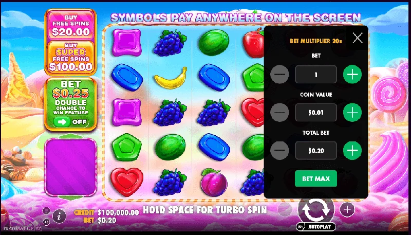 Sweet Bonanza 1000 skjámynd