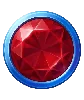 Divine Queen Heart of Ice Red Ruby tákn