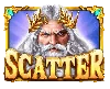Gates of Olympus Super Scatter Zeus Scatter tákn