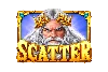 Gates of Olympus Zeus Scatter tákn