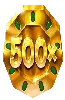 pirots 4 Mynt 500x Tákn