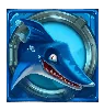 Razor Shark Bláhá Tákn