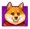 Super Hot Teapots Shiba Dog tákn