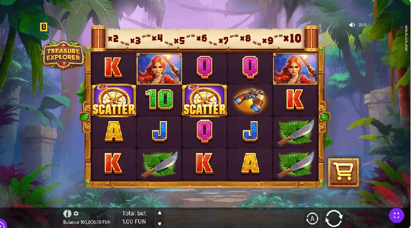 Treasure Explorer skjámynd