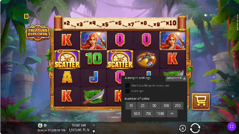 Treasure Explorer skjámynd