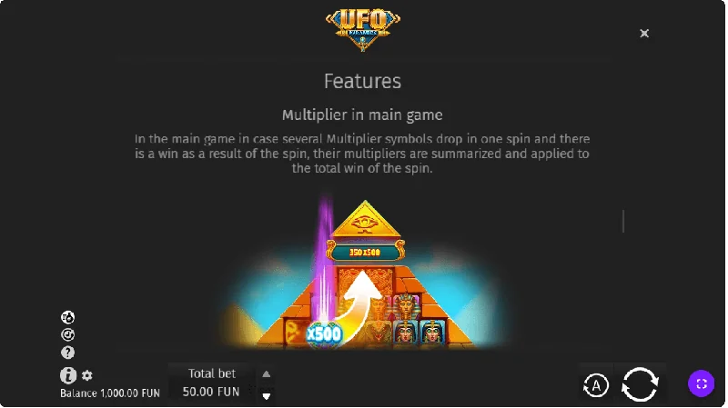 UFO Pyramids skjámynd
